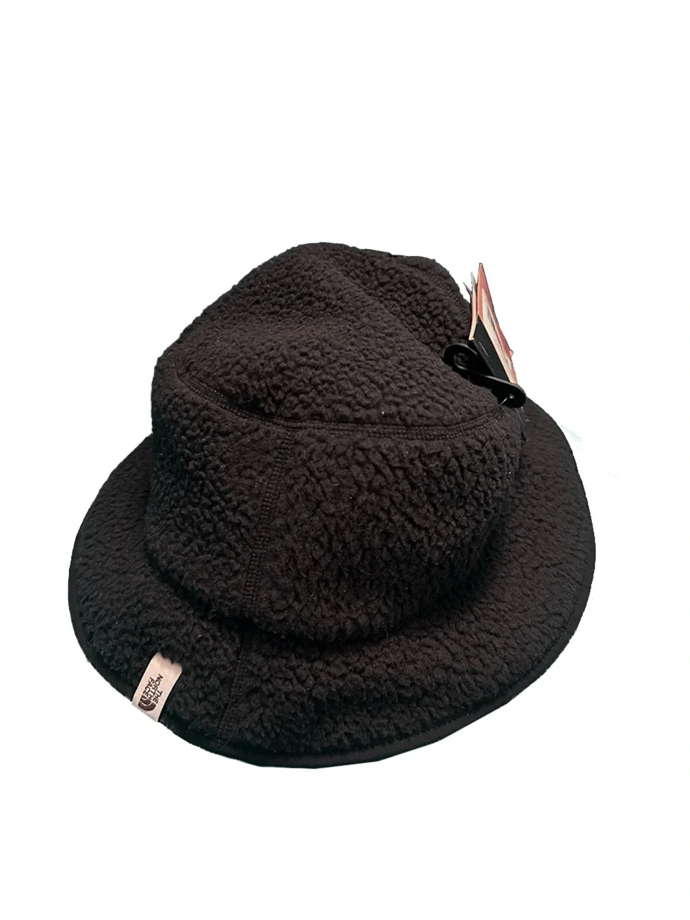 Black Sherpa North Face Bucket Hat